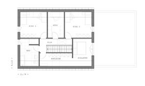 haus stuttgart grundriss dachgeschoss zenz-massivhaus